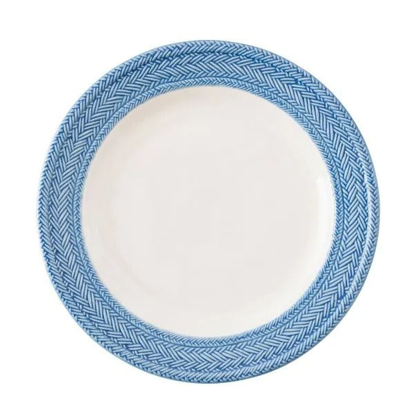 Le Panier Dinner Plate | White & Delft Blue