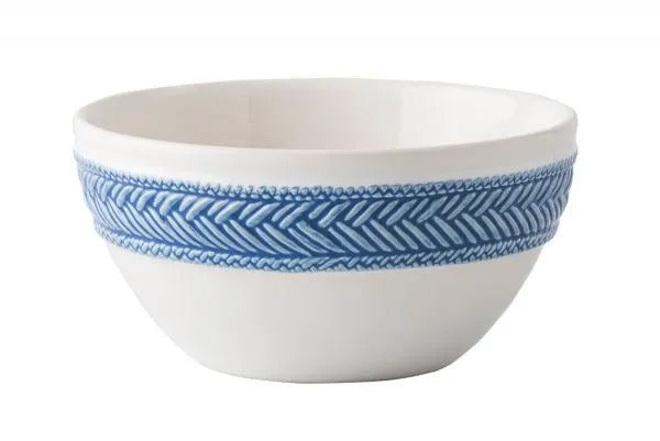 Le Panier Cereal Bowl | White & Delft Blue