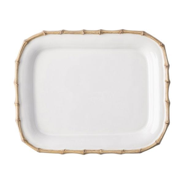 Bamboo Small Rectangular Platter