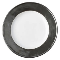 Emerson White/Pewter Side Plate
