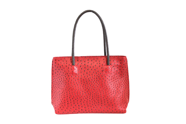 Fashion Zip Tote | Red