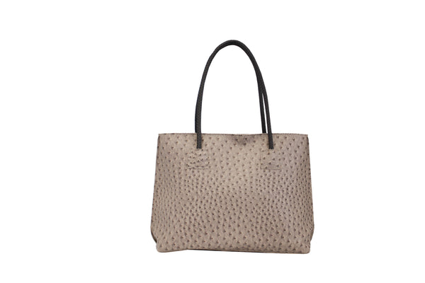 Fashion Zip Tote | Taupe