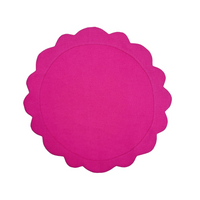Sunflower Scallop Placemat