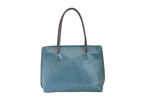 Fashion Zip Tote | Teal